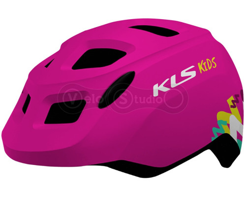 Шолом дитячий KLS Zigzag 022 рожевий XS (45-49см)