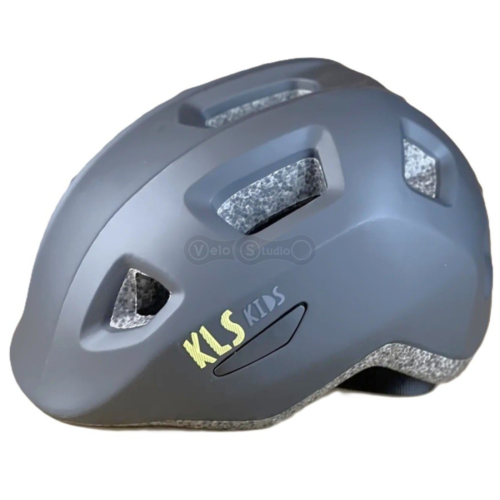 Детский велошлем KLS Acey 022 черный XS (45-49cм)