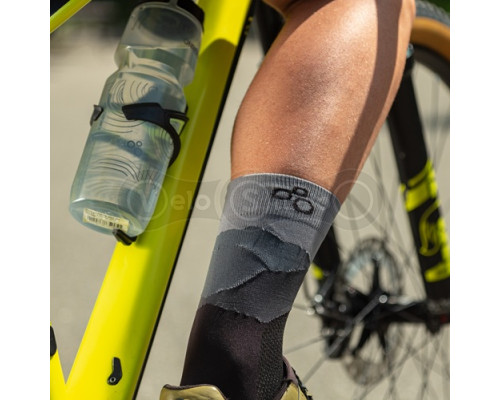 Вело носки ONRIDE Mount чёрно-серые Free Size