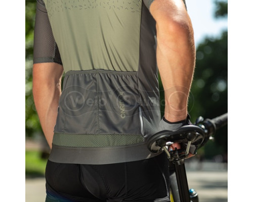 Велоджерсі ONRIDE Inspire оливкове розмір L