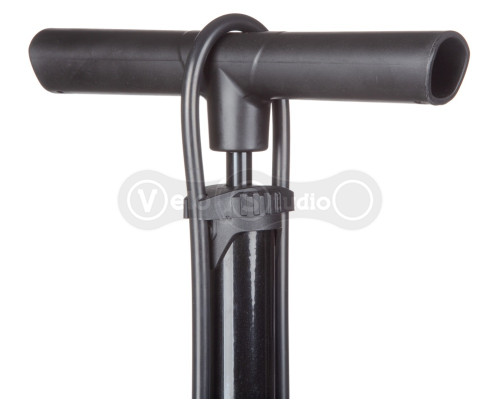 Підлоговий насос ONRIDE Flow 10 сталевий, з манометром, 120 PSI