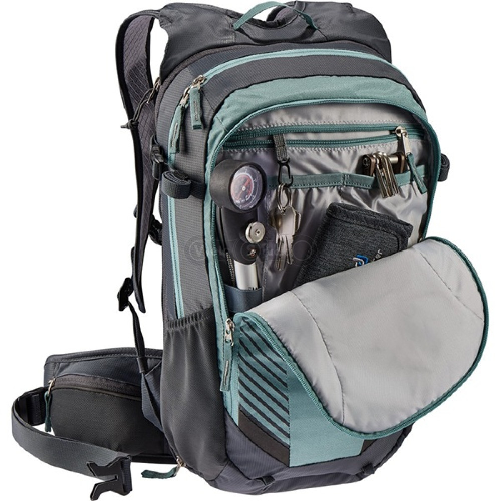 Велорюкзак DEUTER Compact EXP 12 SL цвет 2444 jade-graphite
