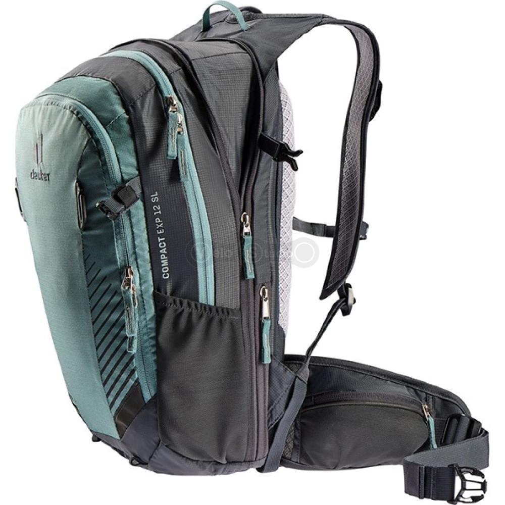 Велорюкзак DEUTER Compact EXP 12 SL цвет 2444 jade-graphite
