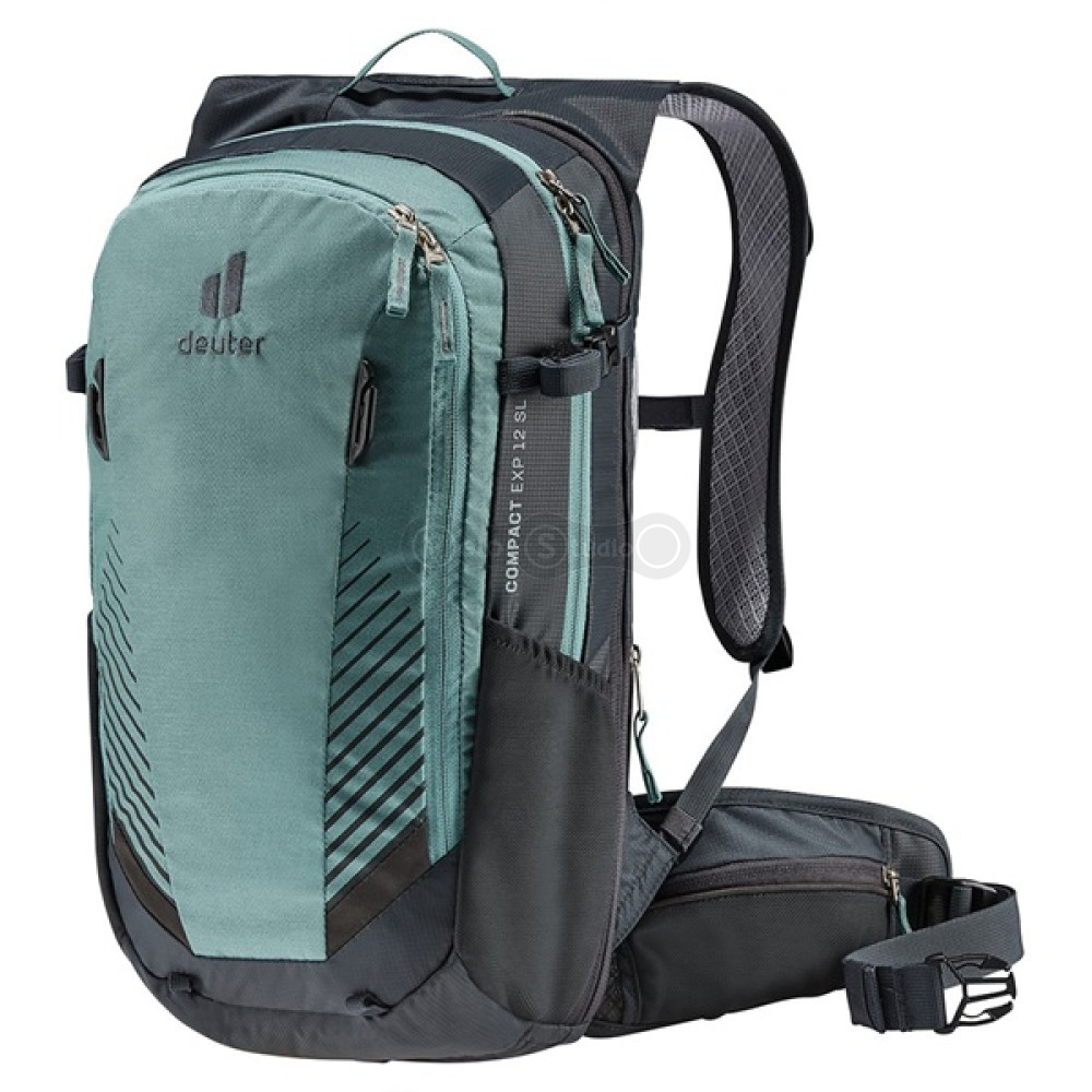 Велорюкзак DEUTER Compact EXP 12 SL цвет 2444 jade-graphite
