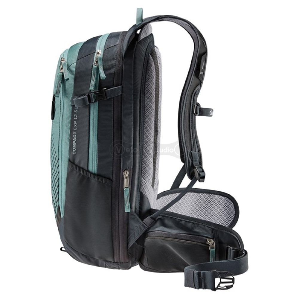 Велорюкзак DEUTER Compact EXP 12 SL цвет 2444 jade-graphite