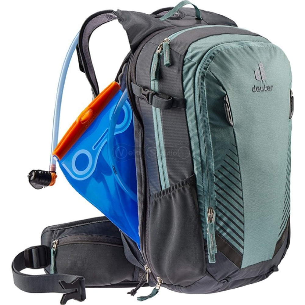 Велорюкзак DEUTER Compact EXP 12 SL цвет 2444 jade-graphite