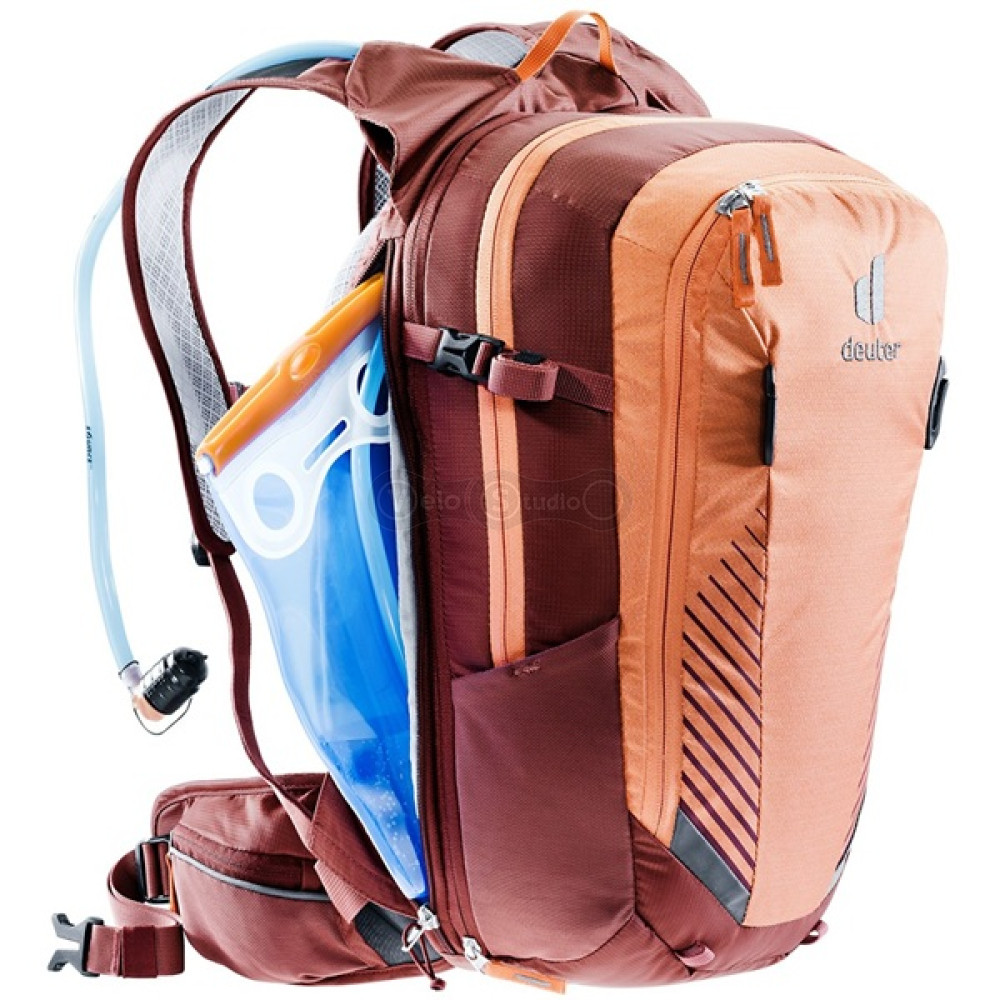 Велорюкзак DEUTER Compact EXP 12 SL цвет 5575 sienna-redwood