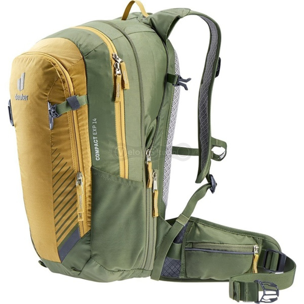 Велорюкзак DEUTER Compact EXP 14+5 л колір 6209 caramel-khaki