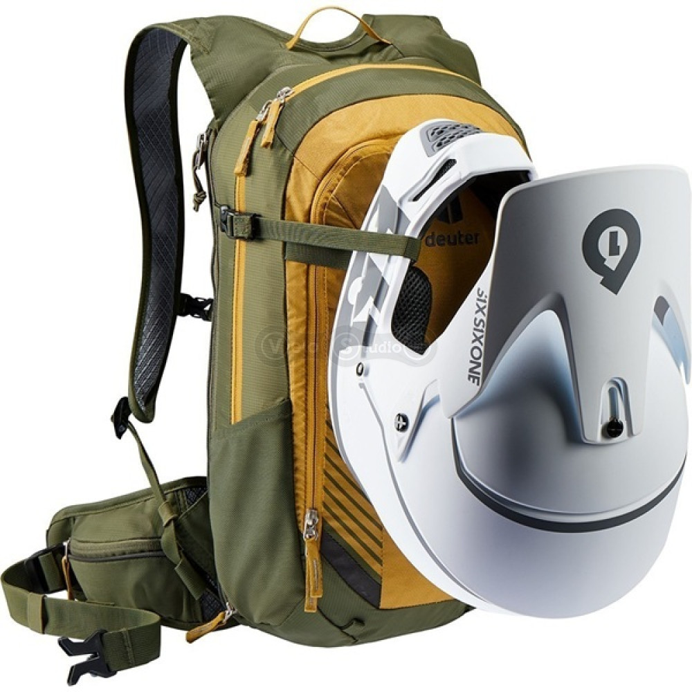 Велорюкзак DEUTER Compact EXP 14+5 л колір 6209 caramel-khaki