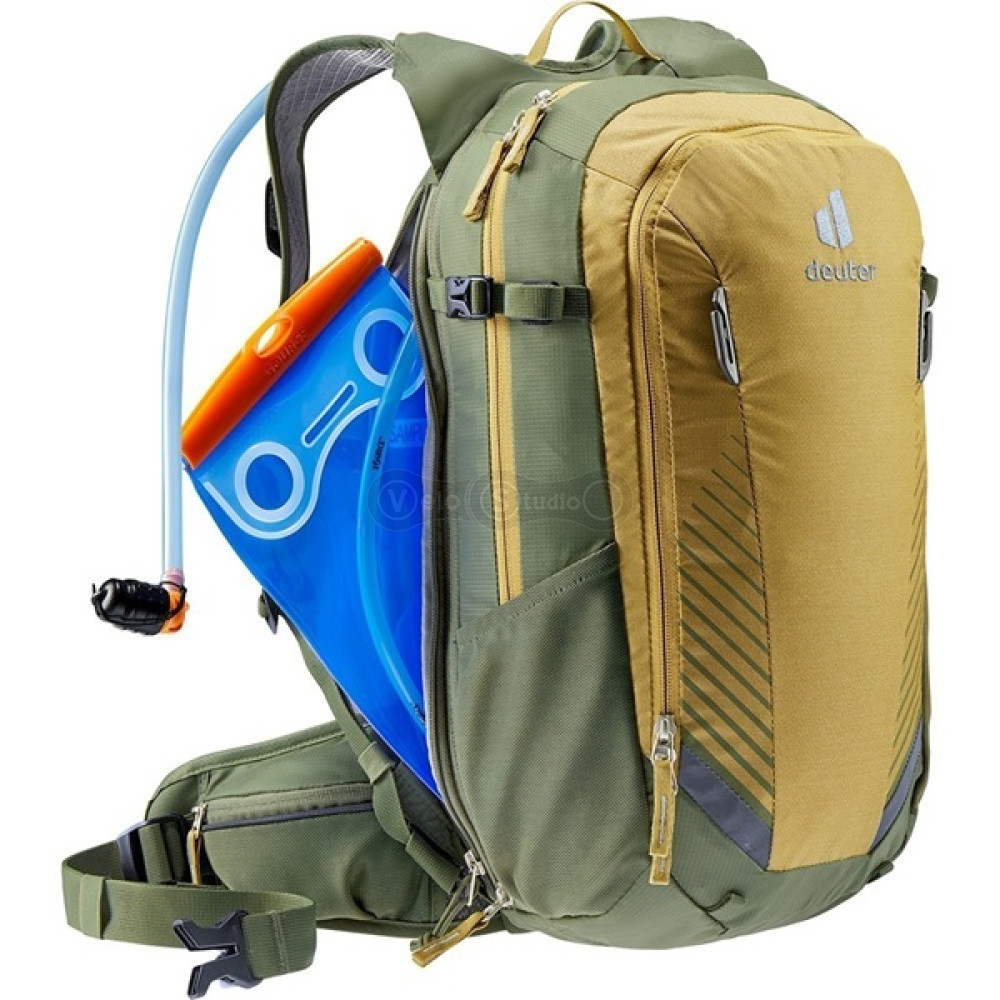 Велорюкзак DEUTER Compact EXP 14+5 л колір 6209 caramel-khaki