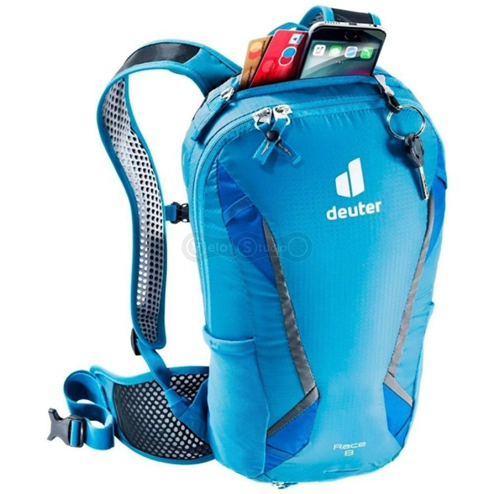 Велорюкзак DEUTER Race 8 л цвет 1324 azure-lapis