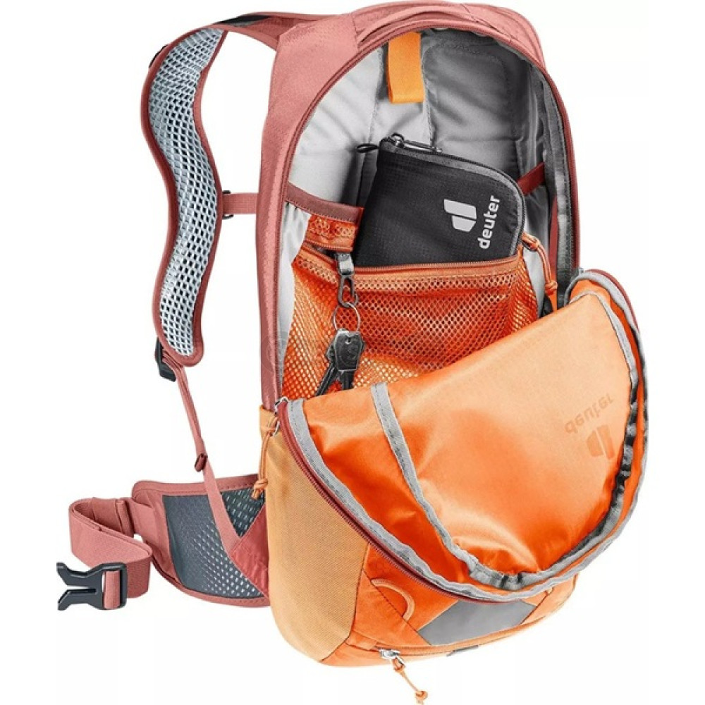 Велорюкзак DEUTER Race 8 колір 9512 chestnut-redwood