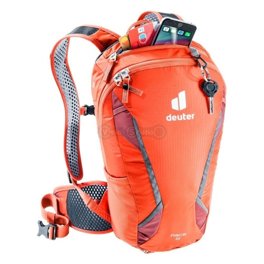 Велорюкзак DEUTER Race 8 л цвет 9507 paprika-redwood