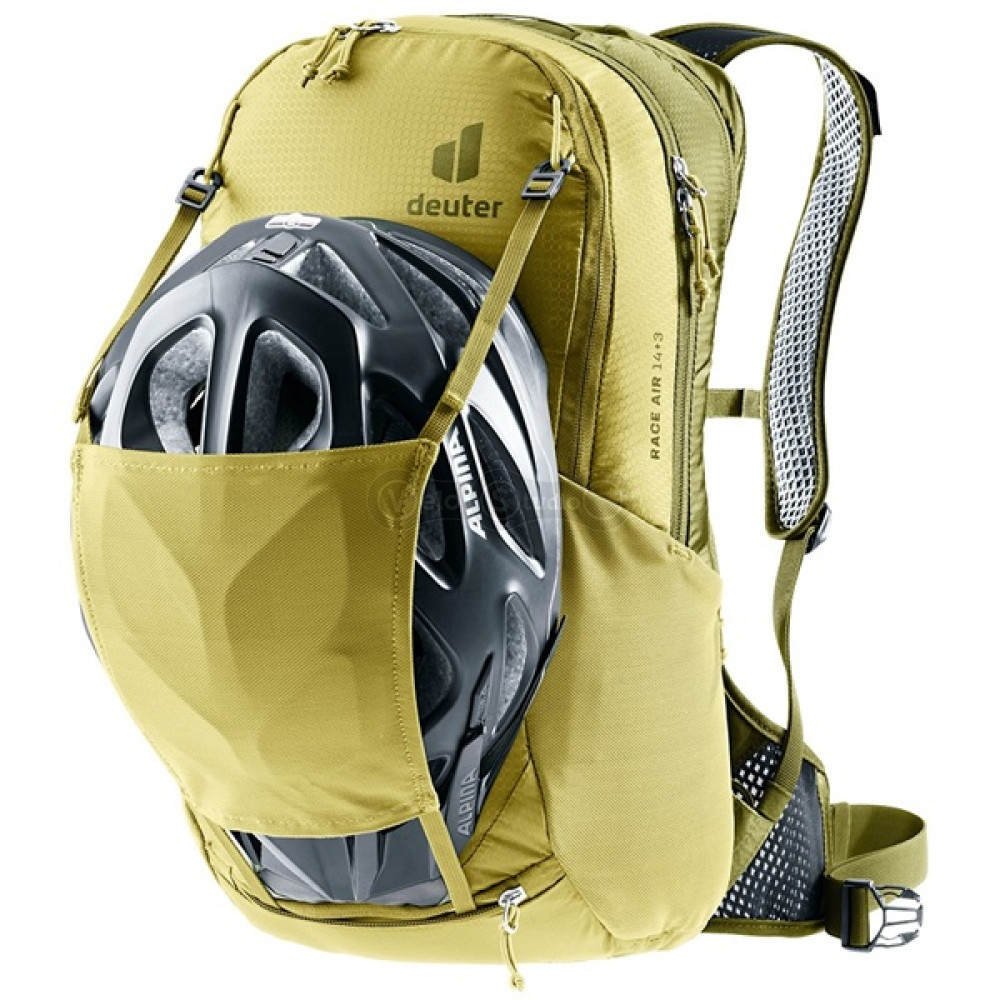 Велорюкзак DEUTER Race Air 14+3 колір 1206 linden-cactus