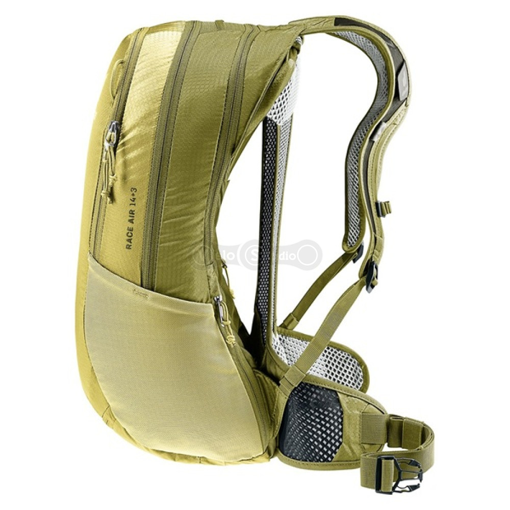 Велорюкзак DEUTER Race Air 14+3 колір 1206 linden-cactus