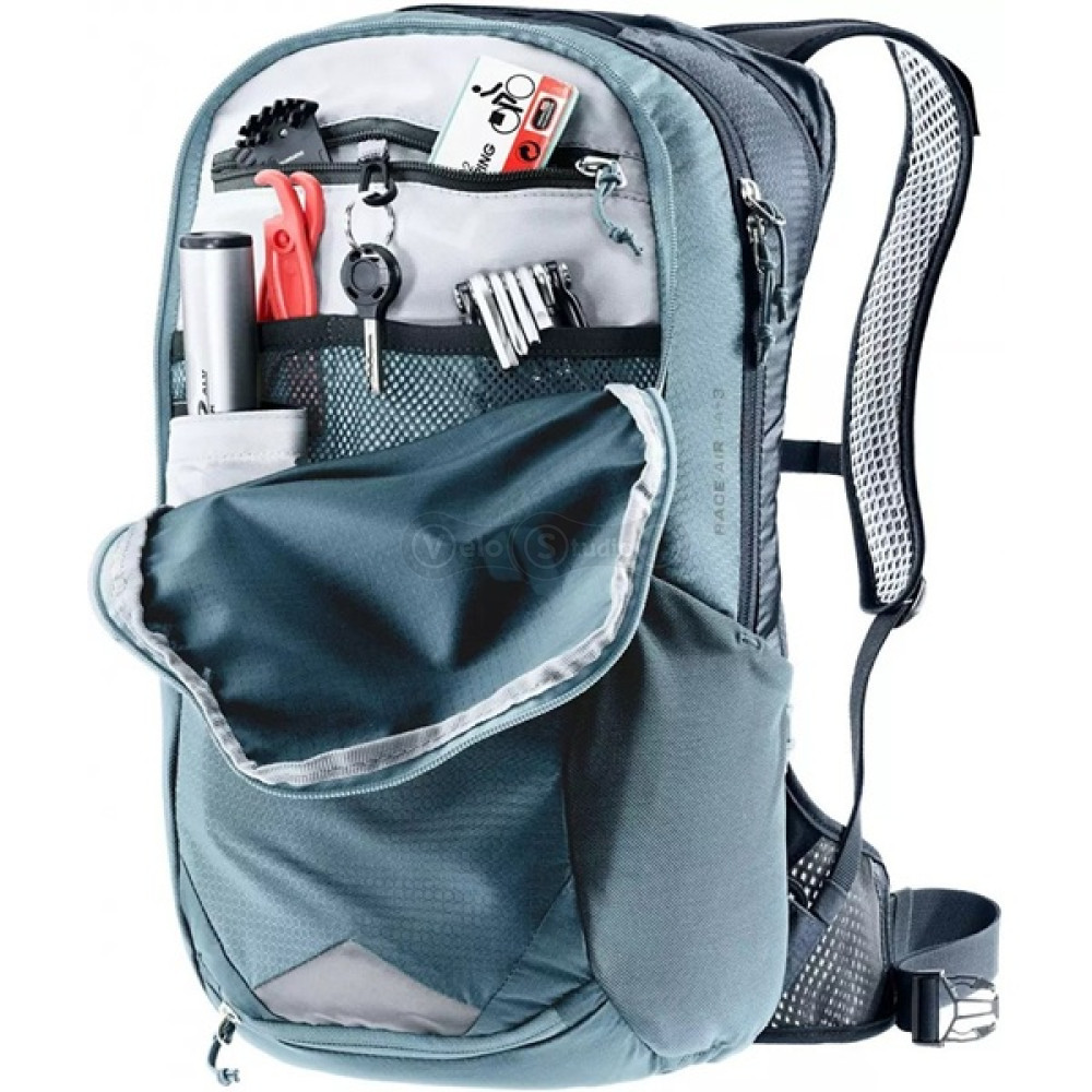 Велорюкзак DEUTER Race Air 14+3 колір 1374 atlantic-ink