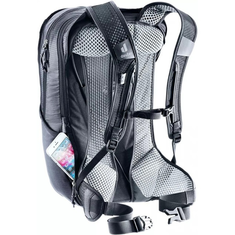 Велорюкзак DEUTER Race Air 14+3 колір 7000 black