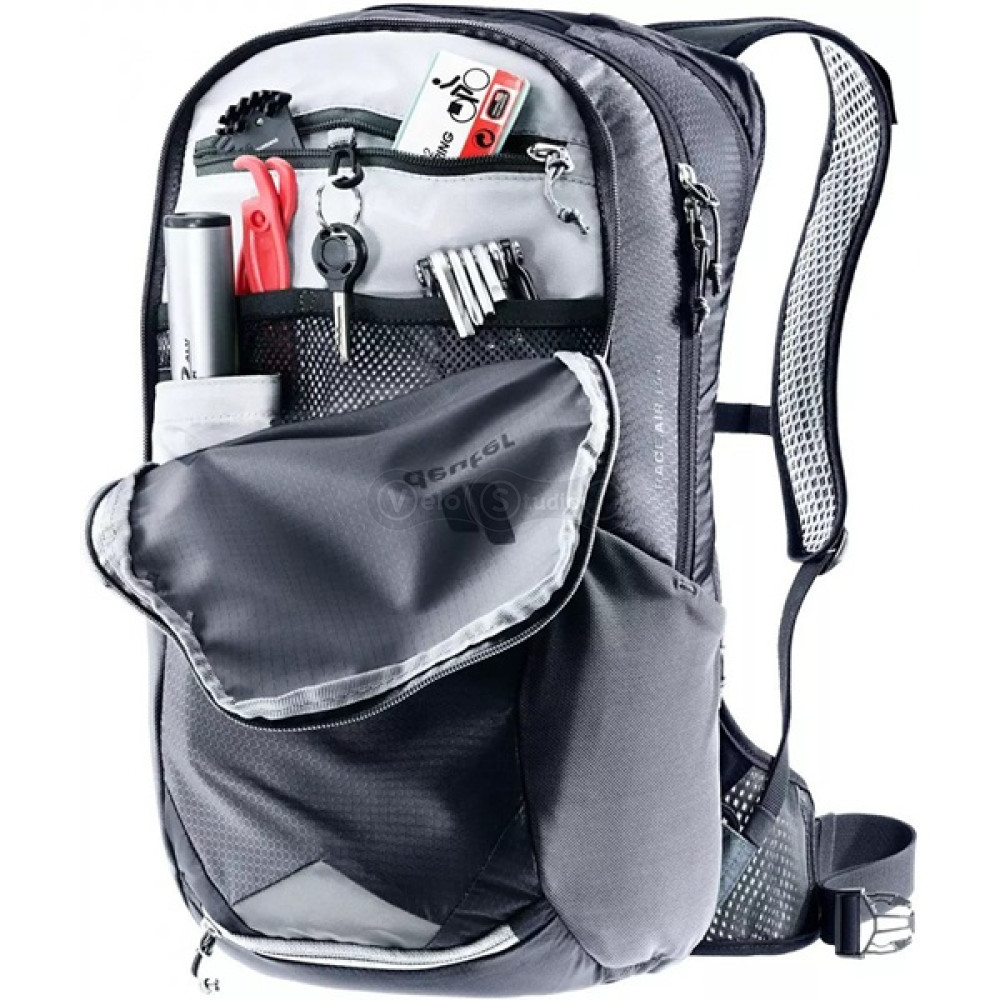 Велорюкзак DEUTER Race Air 14+3 колір 7000 black