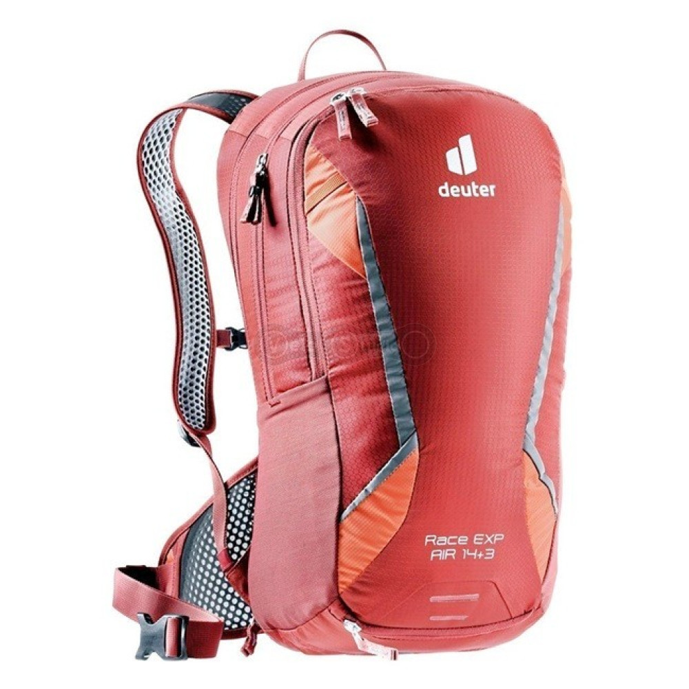 Велорюкзак DEUTER Race EXP Air 14+3 л цвет 5907 redwood-paprika