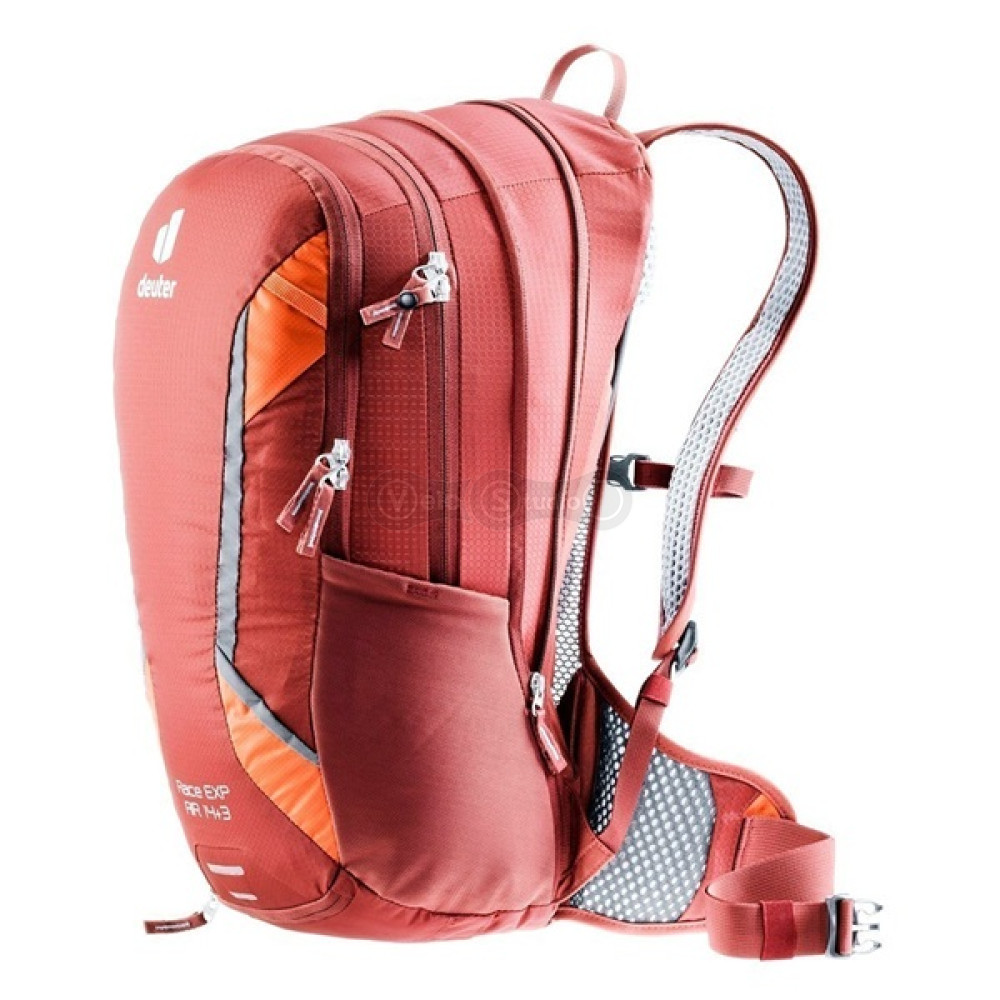 Велорюкзак DEUTER Race EXP Air 14+3 л цвет 5907 redwood-paprika