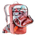 Велорюкзак DEUTER Race EXP Air 14+3 л цвет 5907 redwood-paprika