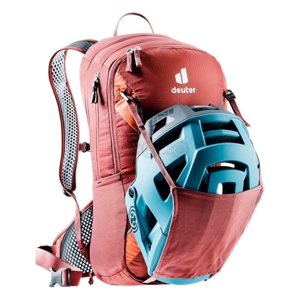 Велорюкзак DEUTER Race EXP Air 14+3 л цвет 5907 redwood-paprika