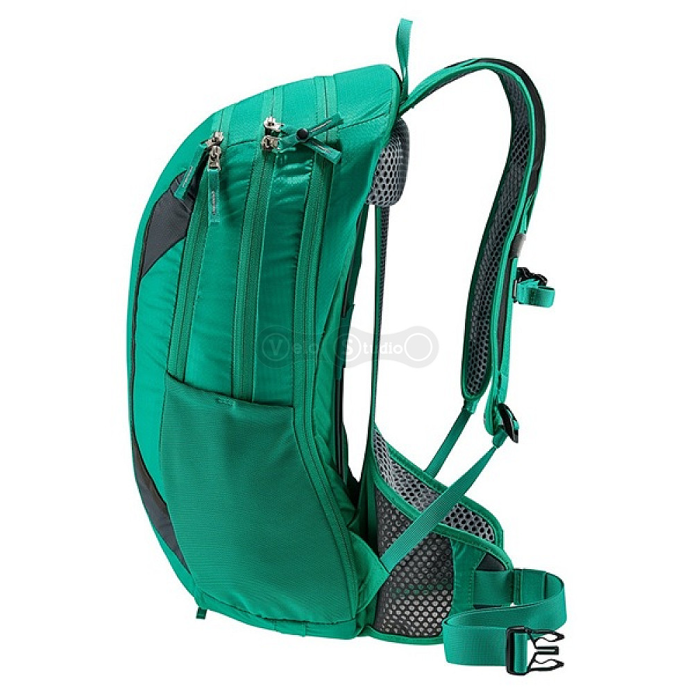 Велорюкзак DEUTER Race EXP Air 14+3 л колір 2437 fern-graphite
