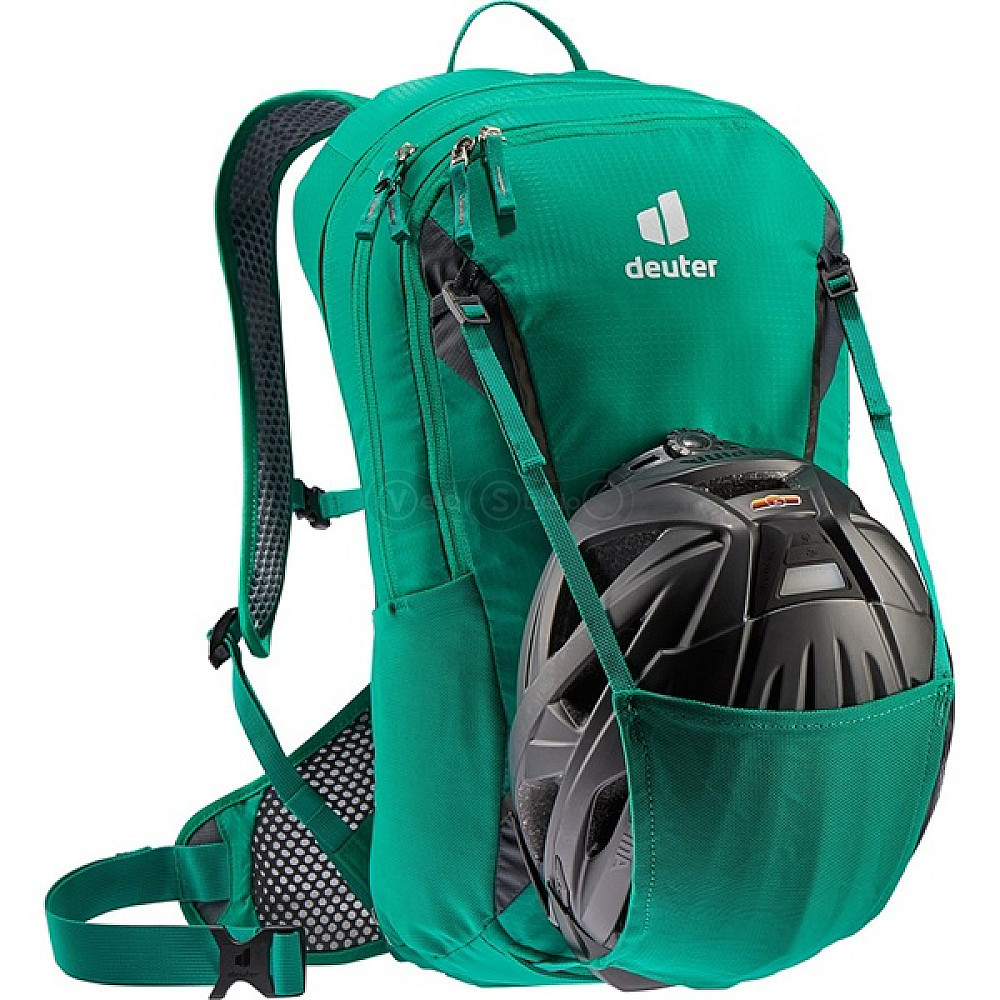 Велорюкзак DEUTER Race EXP Air 14+3 л колір 2437 fern-graphite