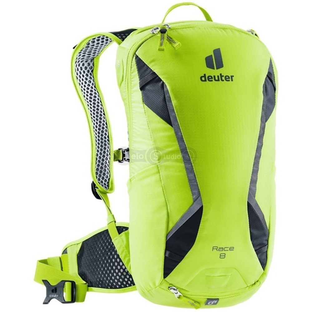 Велорюкзак DEUTER Race 8 л цвет 8403 citrus-graphite