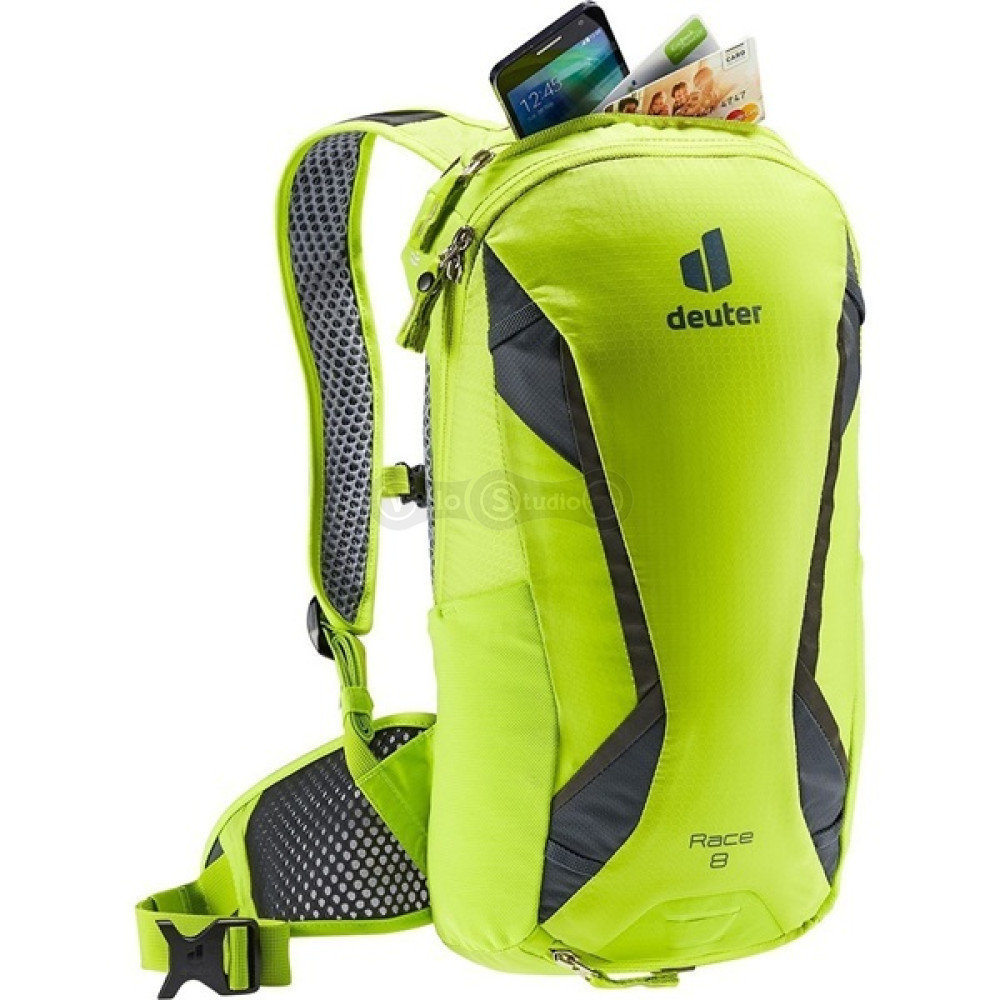 Велорюкзак DEUTER Race 8 л цвет 8403 citrus-graphite