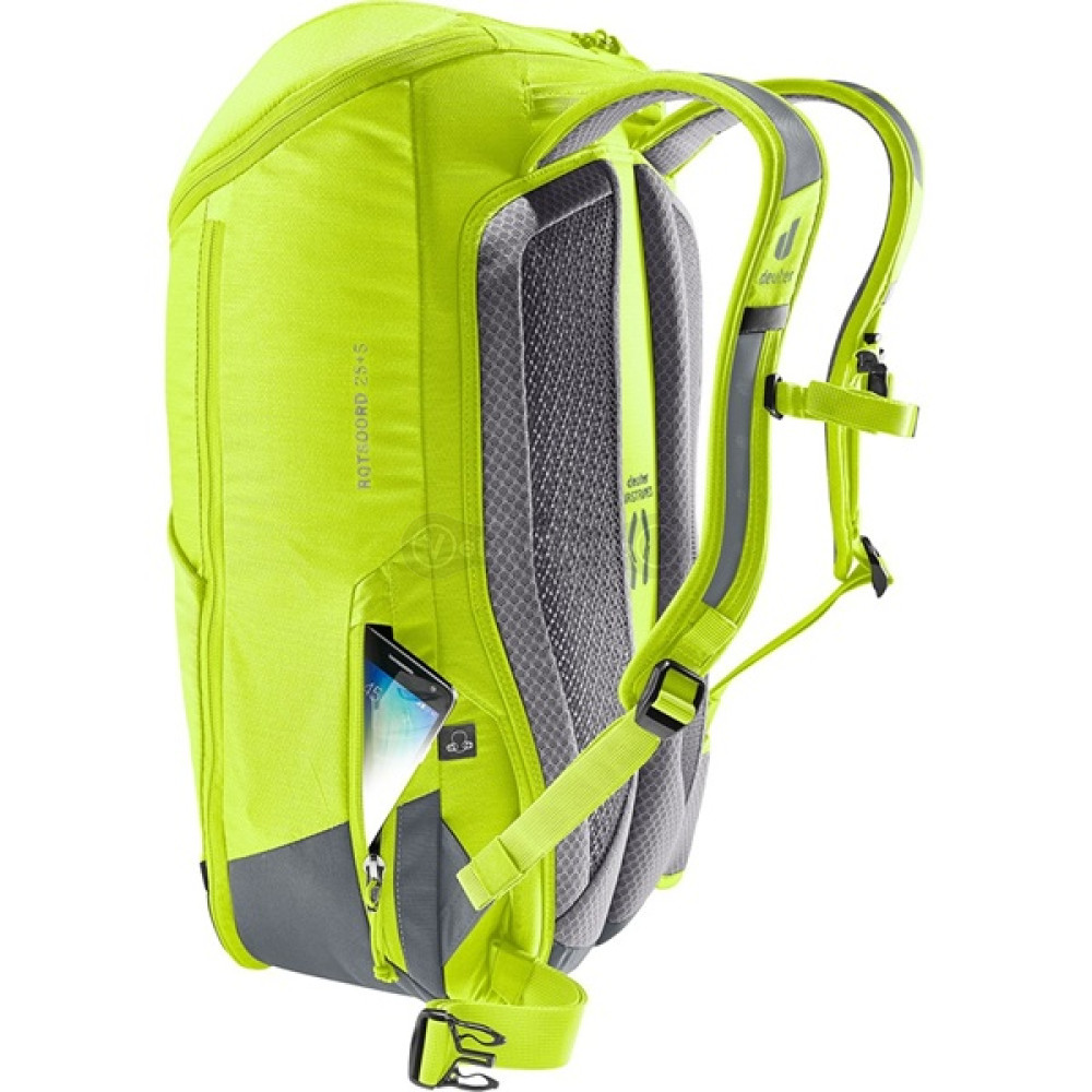 Велорюкзак DEUTER Rotsoord 25+5 колір 8403 citrus-graphite