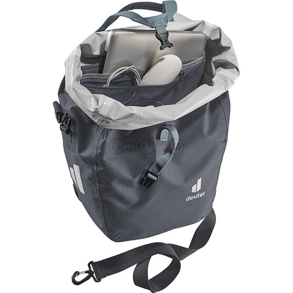 Сумка на багажник DEUTER Weybridge 20+5 колір 4014 graphite