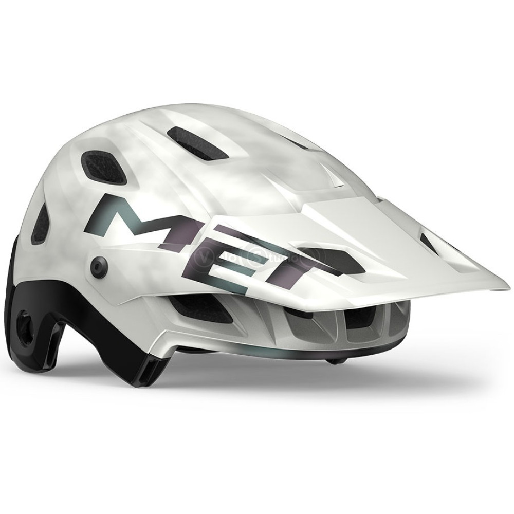Вело шолом MET PARACHUTE MCR MIPS CE WHITE IRIDESCENT | MATT M (56-58)