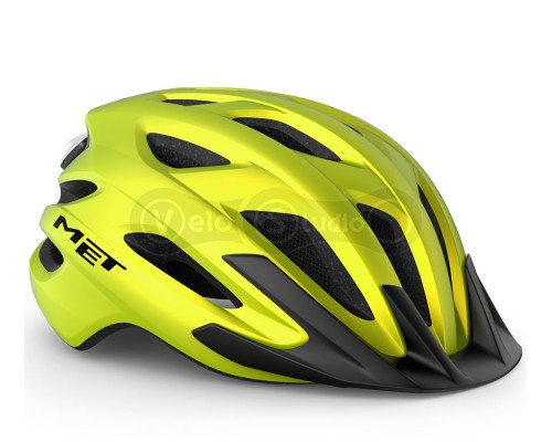 Вело шолом MET Crossover Mips CE Lime Yellow Metallic | Matt M (52-59)