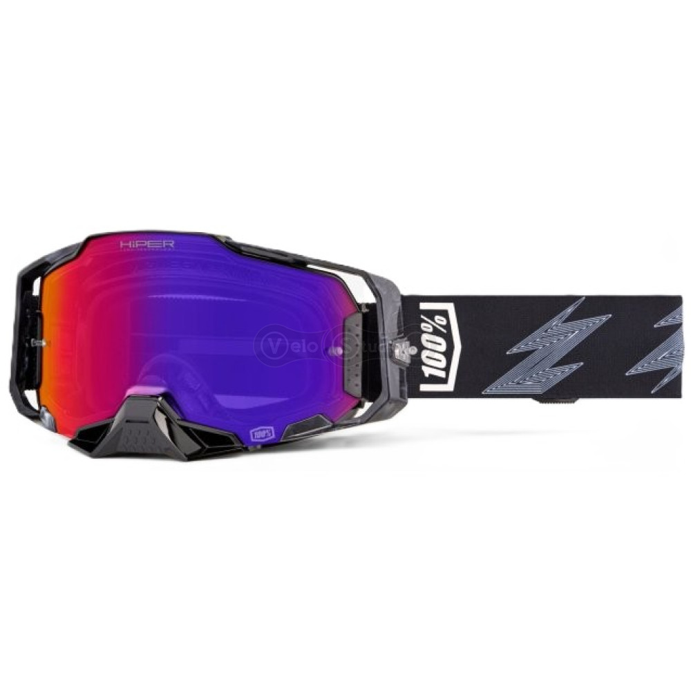 Маска 100% ARMEGA HiPER Goggle [Crenshaw], HiPER Purple Lens