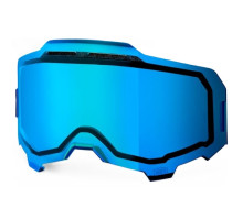 Лінза до маски 100% ARMEGA/ARmatic Dual Vented Lens [Mirror Blue], Dual Mirror Blue Lens