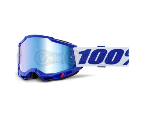 Маска 100% ACCURI 2 Goggle [Blue], Mirror Blue Lens