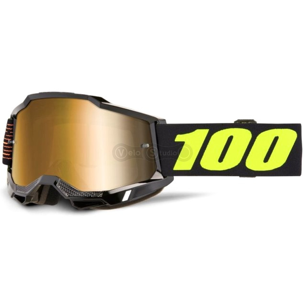 Маска 100% ACCURI 2 Goggle [Fairbanks], Mirror Gold Lens