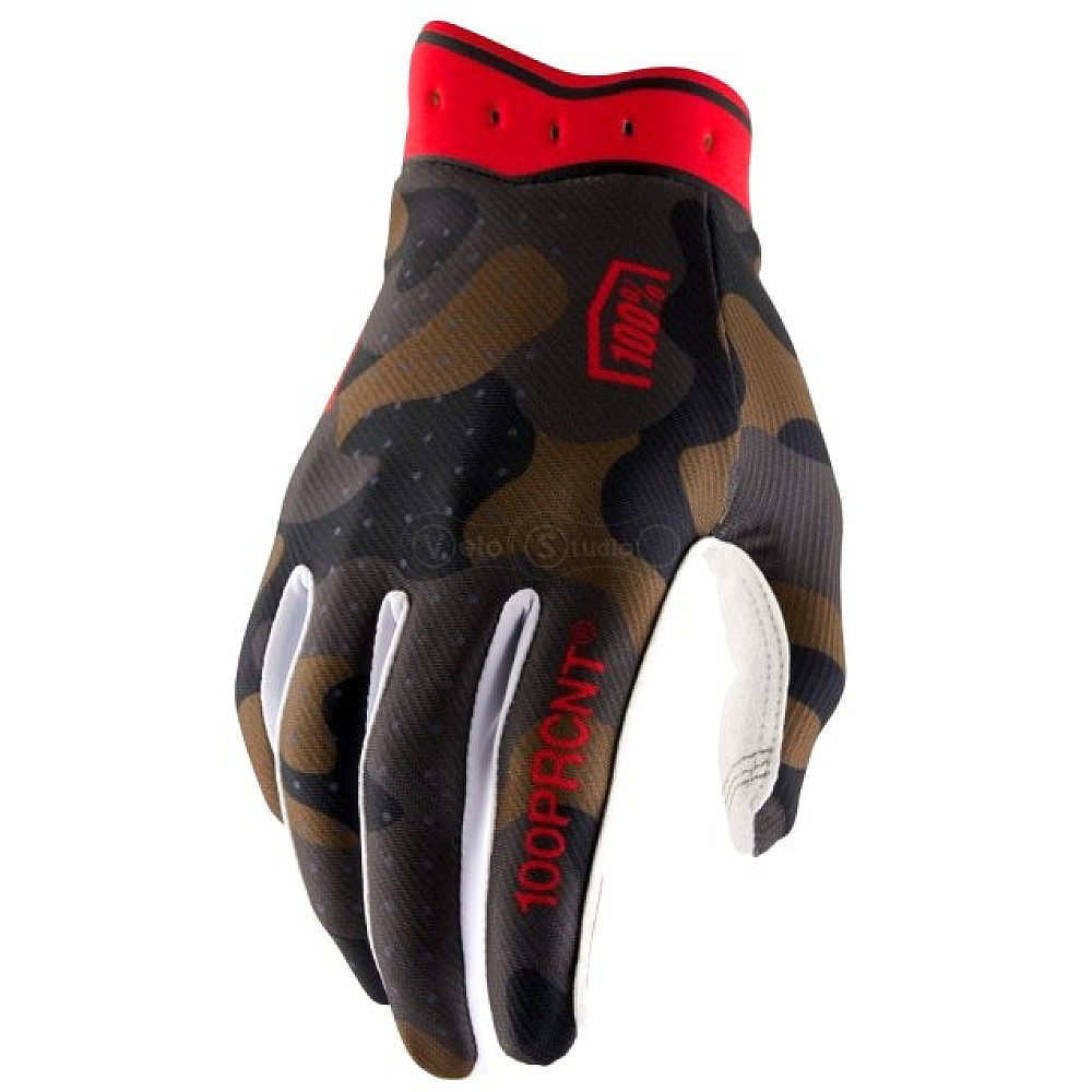 Рукавички 100% iTRACK Glove [Camo], M (9)
