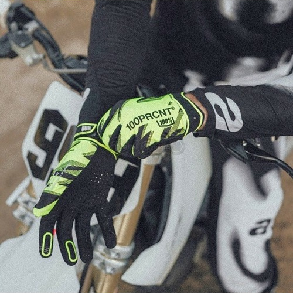 Рукавички 100% RIDEFIT Glove [Yellow/Black], M (9)