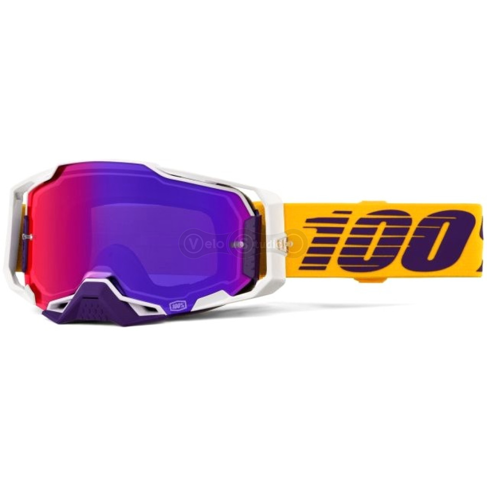 Маска 100% ARMEGA Goggle [Difenbak], Mirror Purple Lens