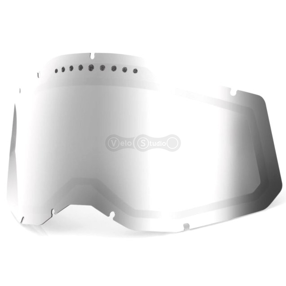 Линза к маске 100% RC2/AC2/ST2 (Gen.2) Dual Vented Lens [Mirror Silver], Dual Mirror Silver Lens