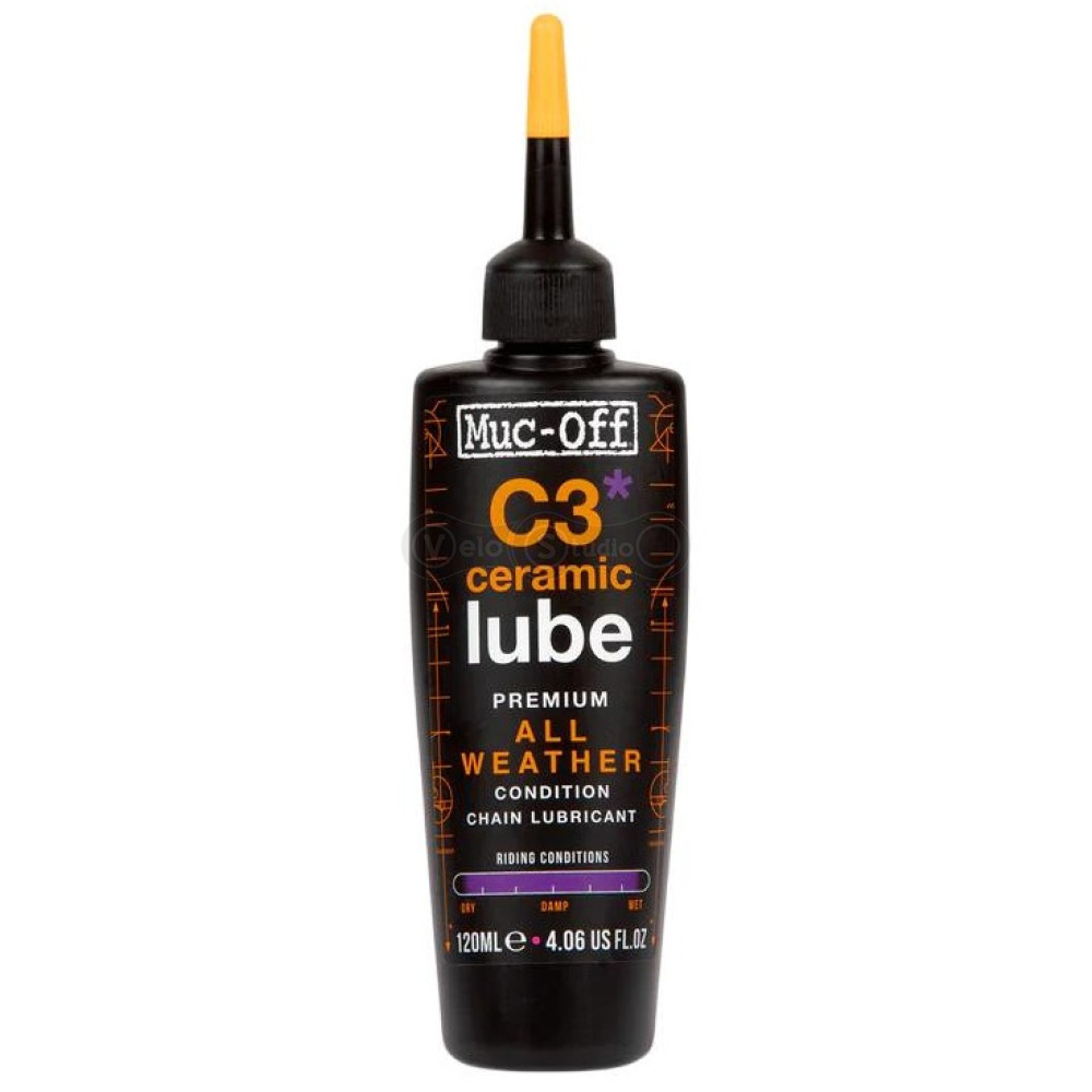 Смазка цепи Muc-Off C3 All Weather Ceramic Chain Lube 120ml