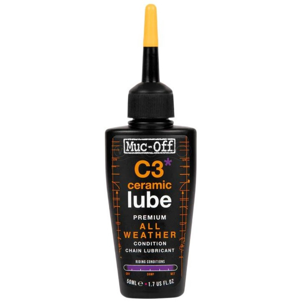 Смазка цепи Muc-Off C3 All Weather Ceramic Chain Lube 50ml