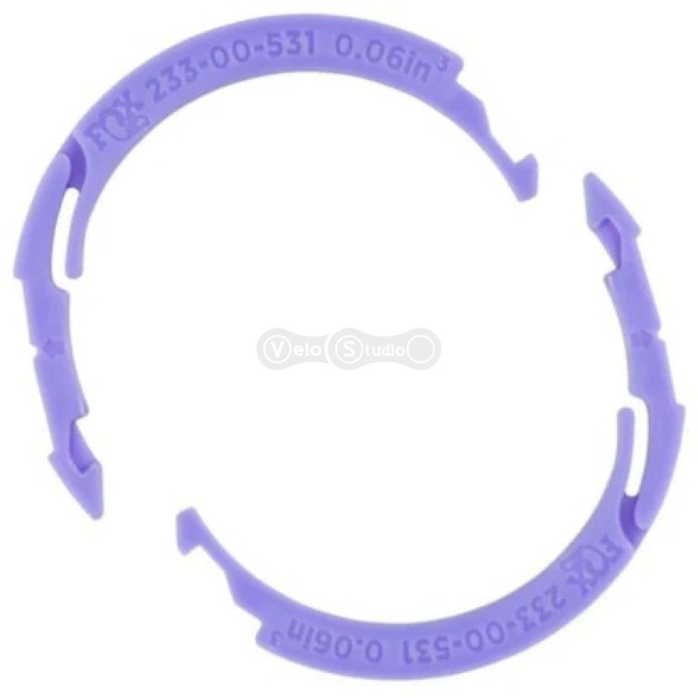 Проставка (токен) FOX Volume Spacer: 2022 Nude 5 T/TR, XV Chamber,.06in, Purple