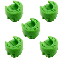 Проставки (токены) FOX Kit: Volume Spacer FLOAT NA 2 34 Bore Green Quantity 5