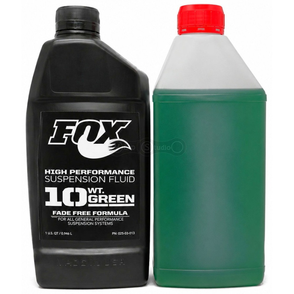 Масло FOX Suspension Fluid 10 WT Green 1L (Разлив из бочки)