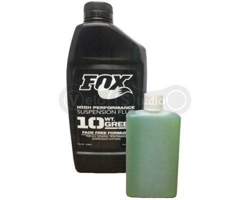 Масло FOX Suspension Fluid 10 WT Green 1L (Разлив из бочки)