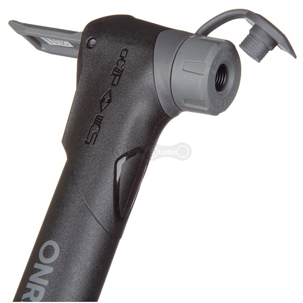 Ручний насос ONRIDE Shot пластиковий, розумний клапан, 15см, 120 PSI