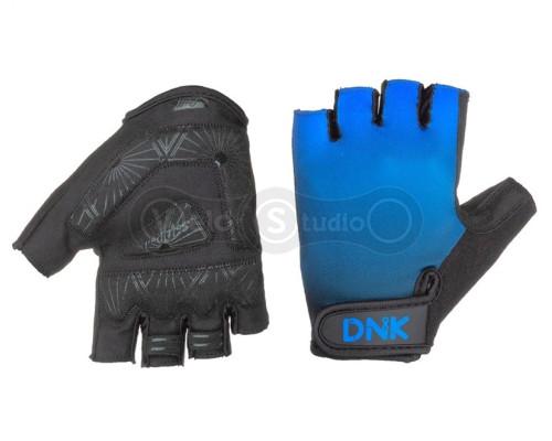 Вело рукавички DNK Gradient, синій/чорний розмір XXL